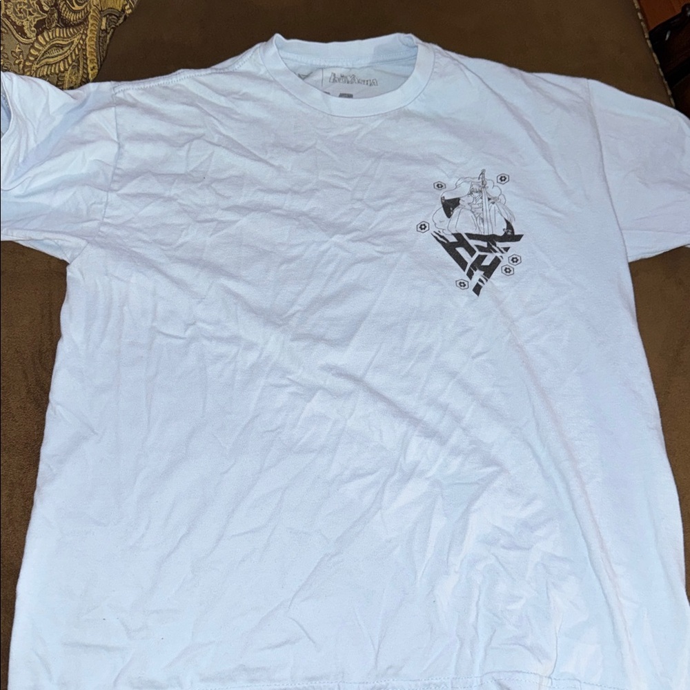 Men's White Short-Sleeve Graphic T-Shirt